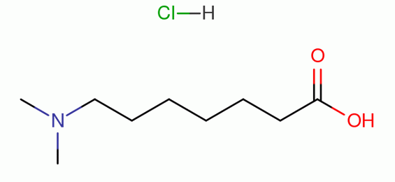 N,N-二甲基-7-氨基庚酸盐酸盐